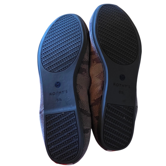 Rothy’s Mink Dark Gray Camo The Loafers Flats Women's Size 8.5 - Picture 2 of 4